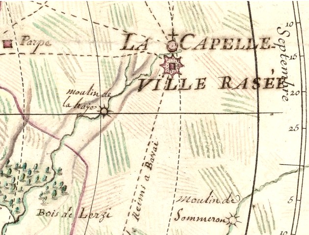 Moulin la capelle derbecq 1745 2